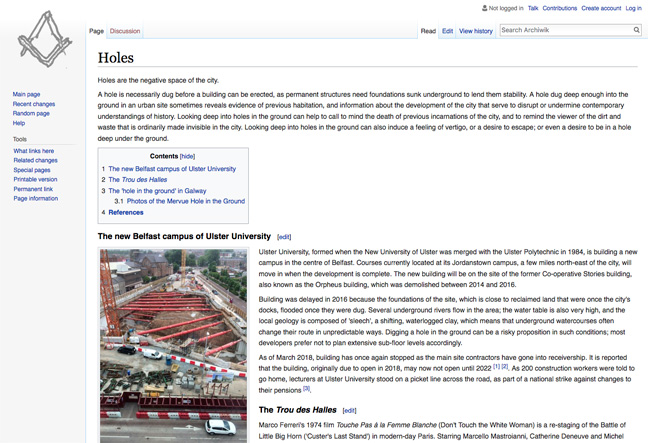 Mark Orange - 'Archiwik.org', 2016-